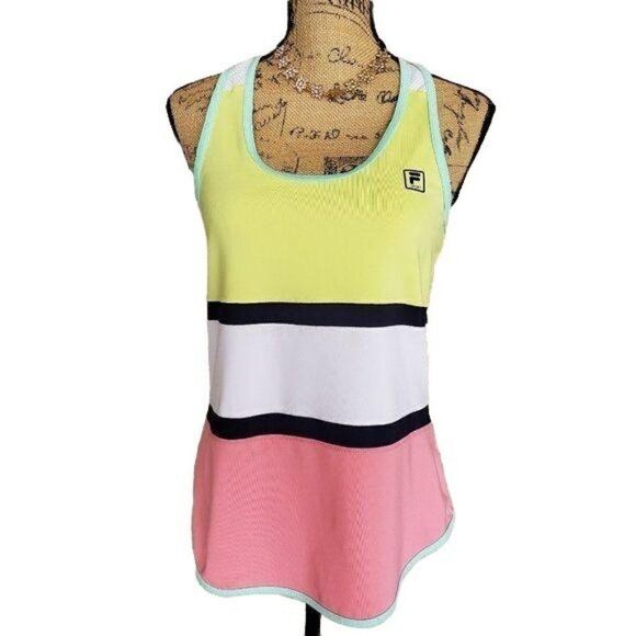 Women's Racerback Training Tank Top Loose Fit Color Block Small NWOT - Picture 5 of 6